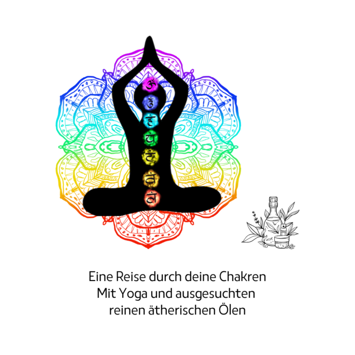 Aroma Yoga Reise durch die Chakren